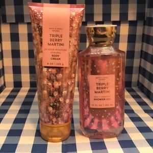 TRIPLE BERRY MARTINI Body Cream and Shower Gel